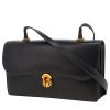 Hermès  Vintage handbag  in navy blue box leather - 00pp thumbnail