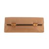 Fendi   pouch  in beige satin - Detail D4 thumbnail