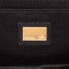 Fendi   pouch  in black satin - Detail D2 thumbnail