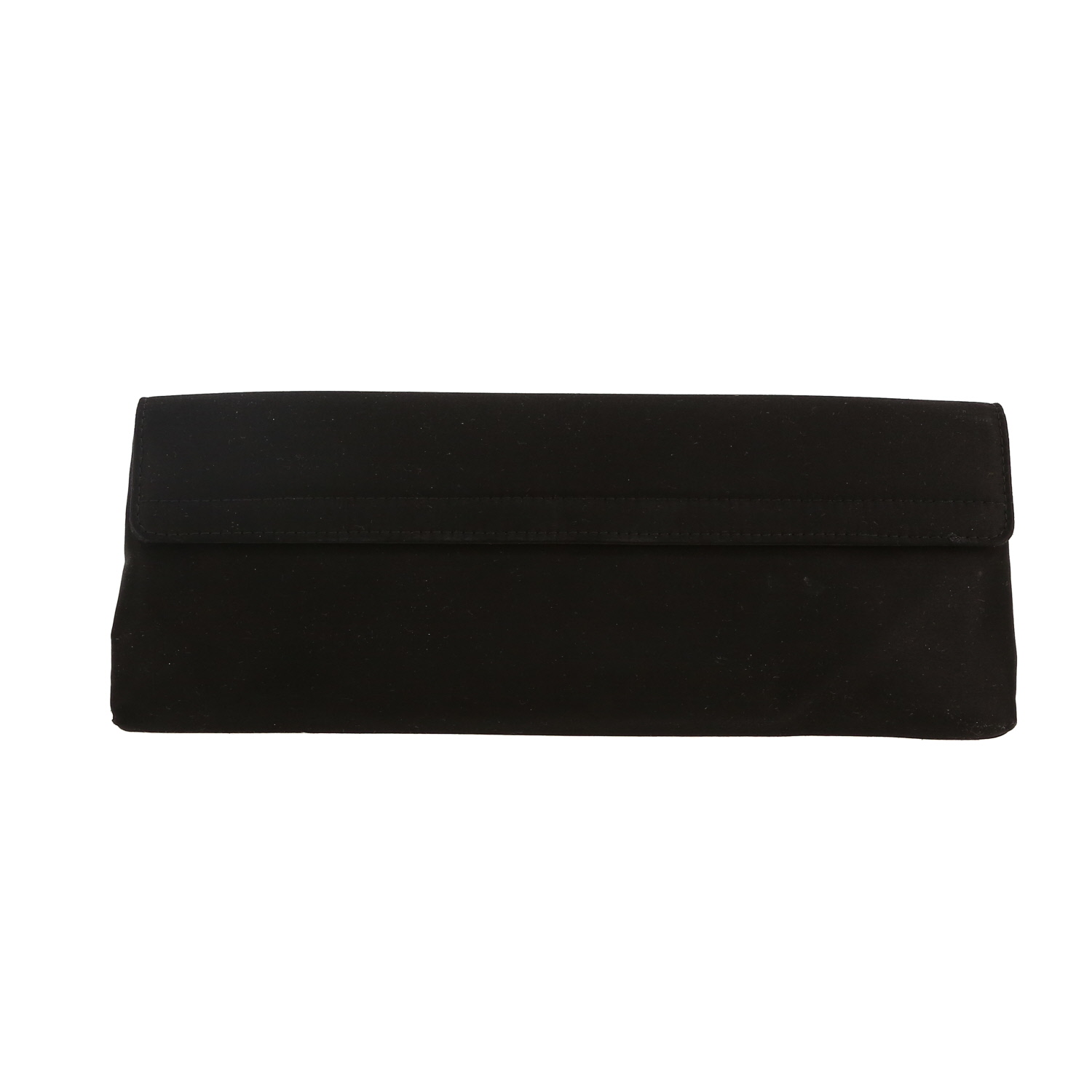Fendi pouch in black satin - Detail D7