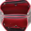 Louis Vuitton  Capucines BB handbag  in grey leather taurillon clémence  and fuchsia piping - Detail D3 thumbnail