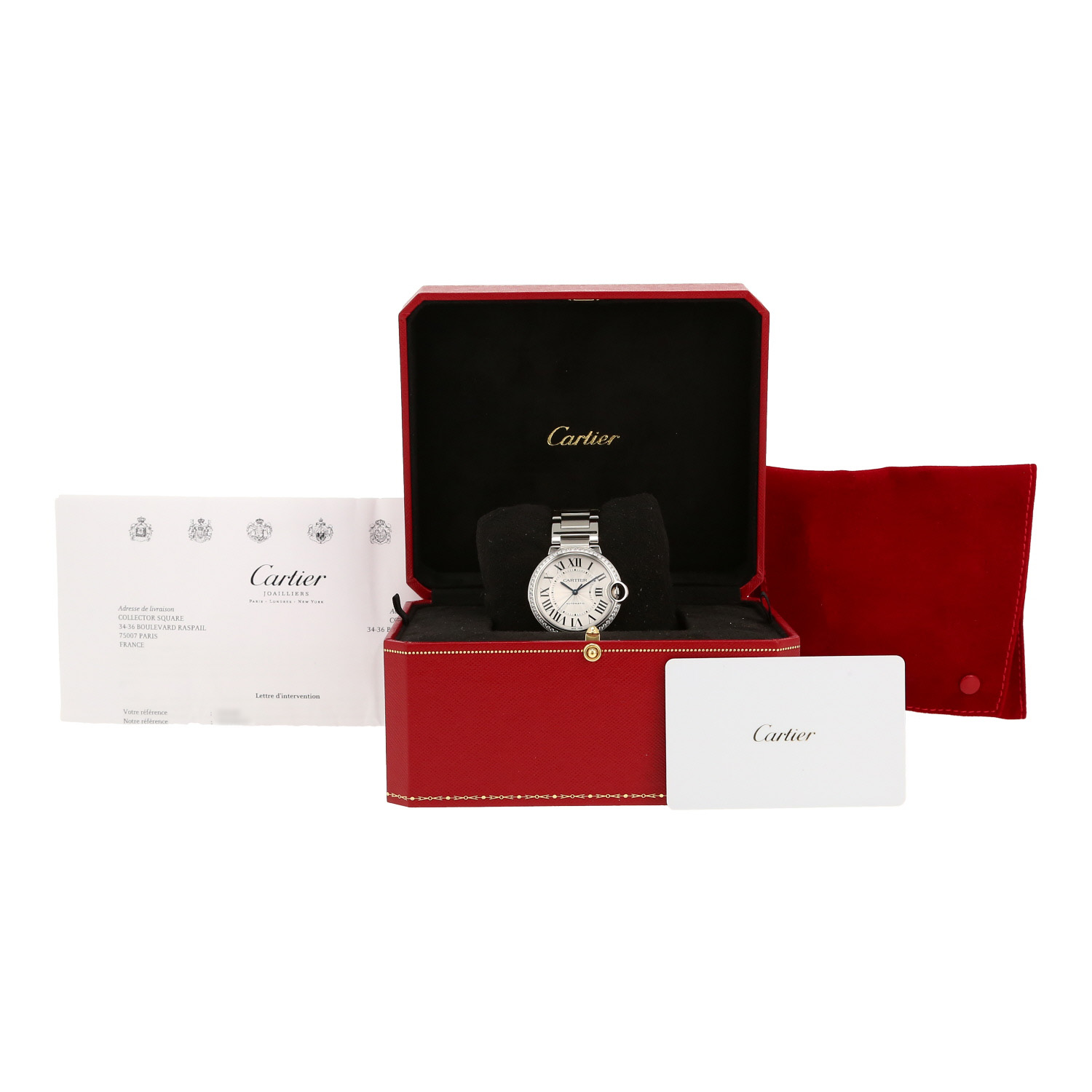 Cartier Ballon Bleu De Cartier  in stainless steel Ref: Cartier - 4372  Circa 2024