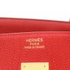 Bolso de mano Hermès  Birkin 35 cm en cuero togo rojo Vif - Detail D2 thumbnail