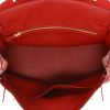 Bolso de mano Hermès  Birkin 35 cm en cuero togo rojo Vif - Detail D3 thumbnail