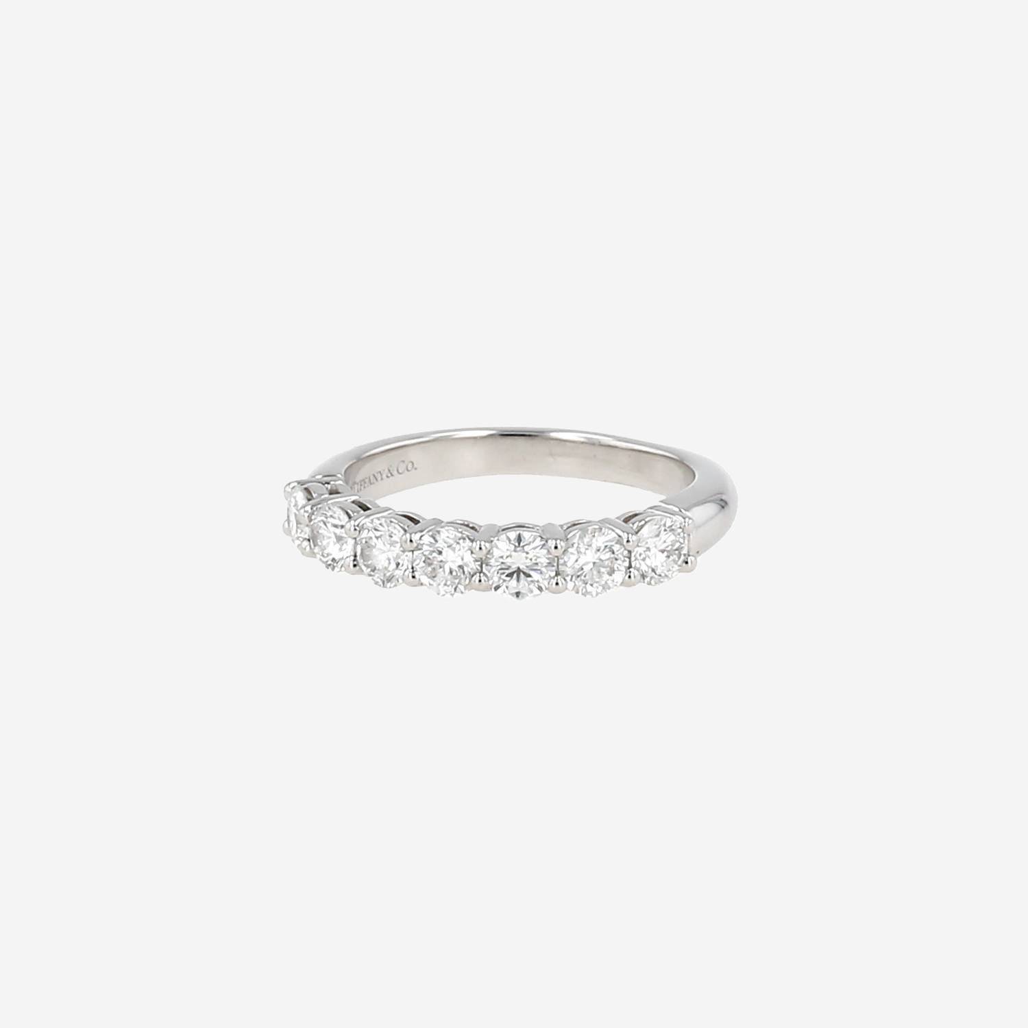 Alliance Tiffany & Co Forever en platine et diamants
