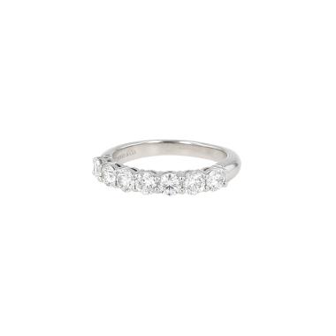Fede nuziale Tiffany & Co  in platino e diamanti