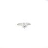Bague solitaire Tiffany 
Co Setting en platine et diamant - 360 thumbnail