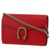 Sac bandoulière Gucci  Dionysus en cuir rouge - 00pp thumbnail