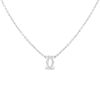 Colgante Cartier C de Cartier de oro blanco y diamantes - 00pp thumbnail