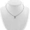 Pendentif Cartier C de Cartier en or blanc et diamants - 360 thumbnail