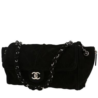 Bolso de mano Chanel   en Veau velours negro
