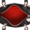 Sac à main Dior  Lady Dior en cuir cannage noir - Detail D3 thumbnail
