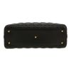 Dior  Lady Dior handbag  in black leather cannage - Detail D1 thumbnail