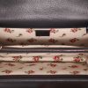 Sac porté épaule ou main Gucci  Dionysus en cuir noir et toile bicolore - Detail D3 thumbnail