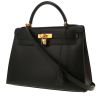 Sac à main Hermès  Kelly 32 cm en cuir box noir - 00pp thumbnail