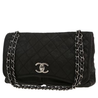 Sac bandoulière Chanel  Timeless en cuir matelassé noir