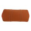 Hermès  Garden shopping bag  in beige, yellow, red and orange shading  canvas  and gold leather - Detail D1 thumbnail