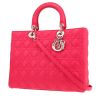Borsa Dior  Lady Dior in pelle cannage rosa - 00pp thumbnail