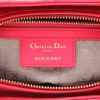 Borsa Dior  Lady Dior in pelle cannage rosa - Detail D2 thumbnail