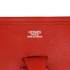 Hermès  Evelyne shoulder bag  in red epsom leather - Detail D2 thumbnail