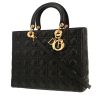 Borsa Dior  Lady Dior in pelle cannage nera - 00pp thumbnail
