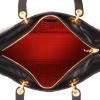 Dior  Lady Dior large model  handbag  in black leather cannage - Detail D3 thumbnail