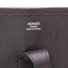 Sac bandoulière Hermès  Evelyne en cuir epsom noir - Detail D2 thumbnail