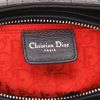 Dior  Lady Dior handbag  in black leather cannage - Detail D2 thumbnail