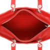 Dior  Lady Dior handbag  in red leather cannage - Detail D3 thumbnail