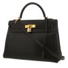 Hermès  Kelly 32 cm handbag  in black Ardenne leather - 00pp thumbnail