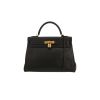 Hermès  Kelly 32 cm handbag  in black Ardenne leather - 360 thumbnail