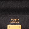 Hermès  Kelly 32 cm handbag  in black Ardenne leather - Detail D2 thumbnail