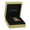 Broche Van Cleef 
Arpels Lucky Animal Tigre en or jaune, quartz oeil-de-tigre, nacre et onyx - Detail D2 thumbnail