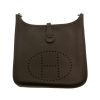 Hermès  Evelyne shoulder bag  in khaki togo leather - 360 thumbnail