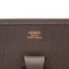Hermès  Evelyne shoulder bag  in khaki togo leather - Detail D2 thumbnail