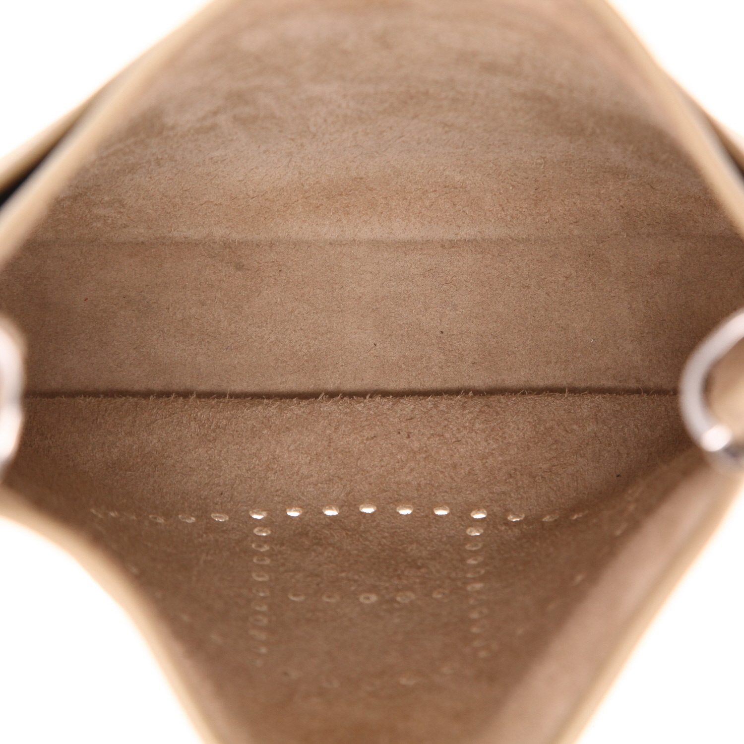 Borsa a tracolla Hermès  Evelyne III in pelle togo beige - Detail D3