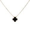 Collana Van Cleef 
Arpels Vintage Alhambra in oro giallo e onice - 00pp thumbnail