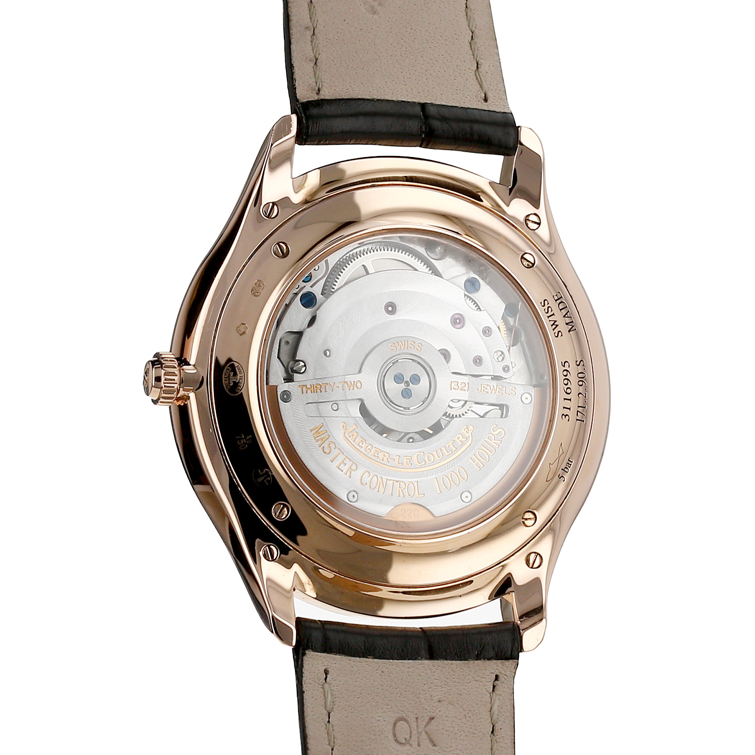 Orologio Jaeger-LeCoultre Master Ultra Thin in oro rosa Ref: Jaeger-LeCoultre - 171.2.90.S  Circa 2010 - Detail D3