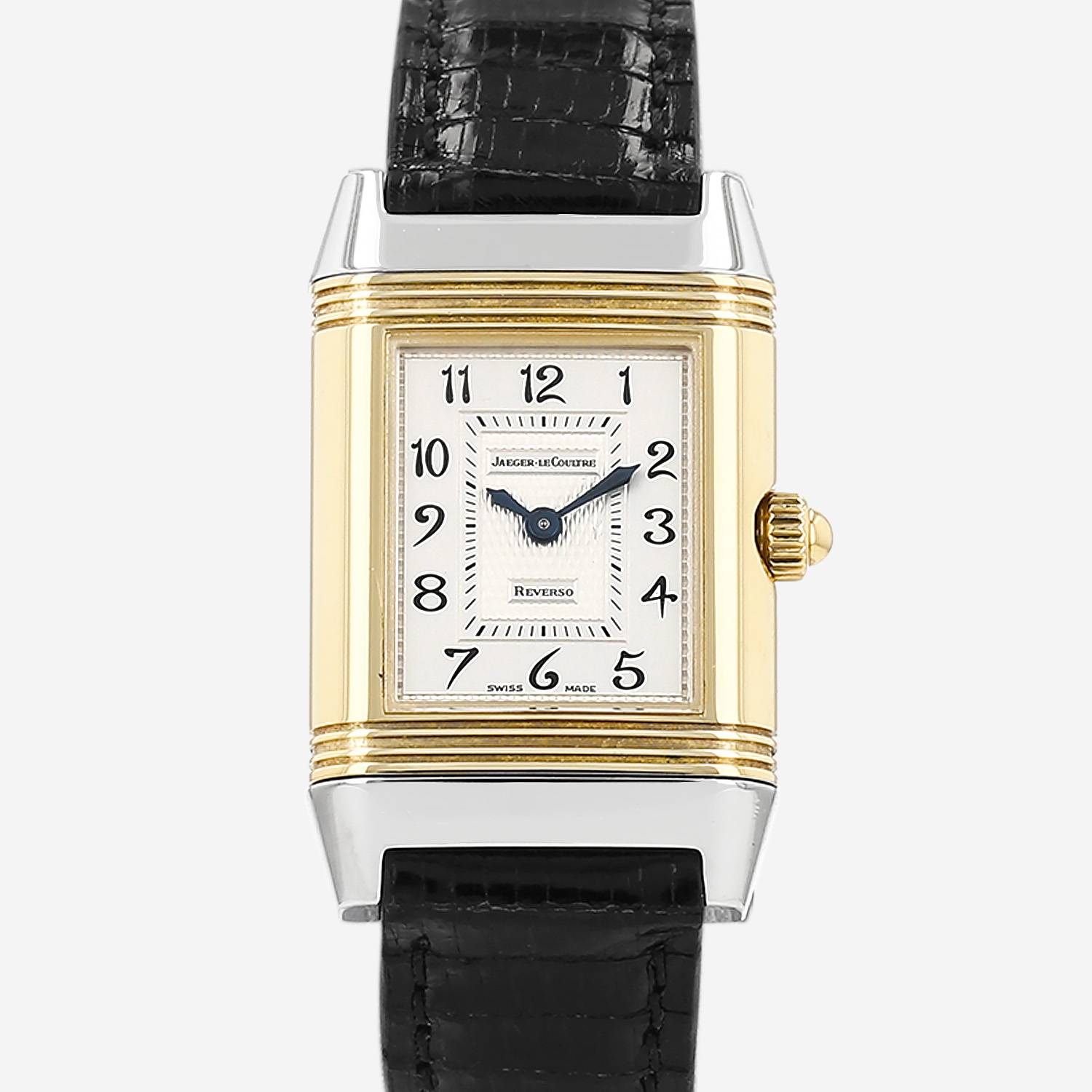 Reloj Jaeger-LeCoultre Reverso-Duetto de oro y acero Ref: Jaeger Lecoultre - 266544  Circa 2000