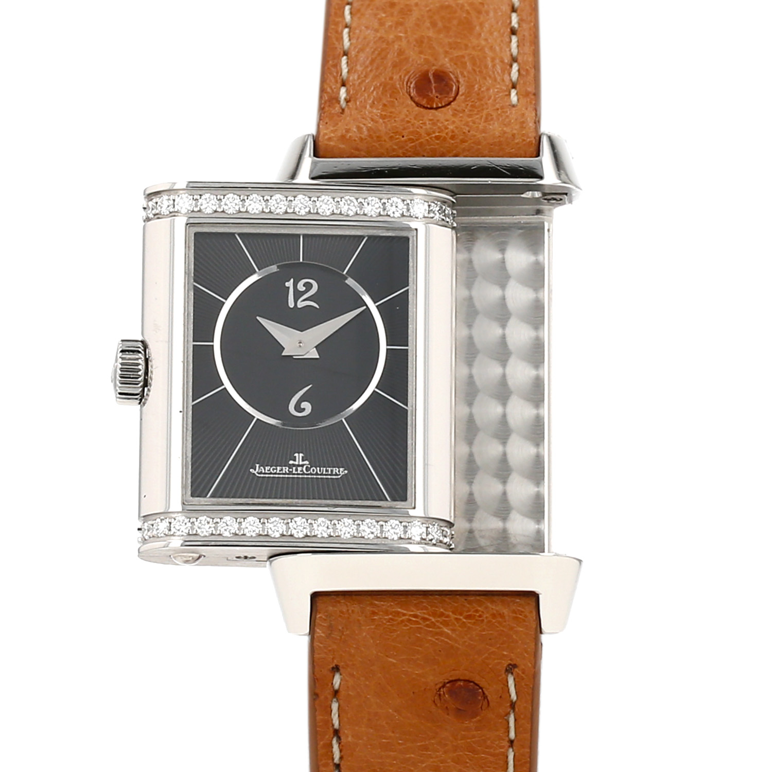 Montre Jaeger-LeCoultre Reverso Classic Small en acier Ref: Jaeger-LeCoultre - 211.8.44  - Detail D3