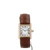 Orologio Cartier Tank Solo in oro rosa e acciaio Ref: Cartier - 3168  Circa 2010 - 360 thumbnail