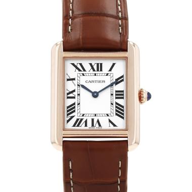 Orologio Cartier Tank Solo in oro rosa e acciaio Ref: Cartier - 3168  Circa 2010