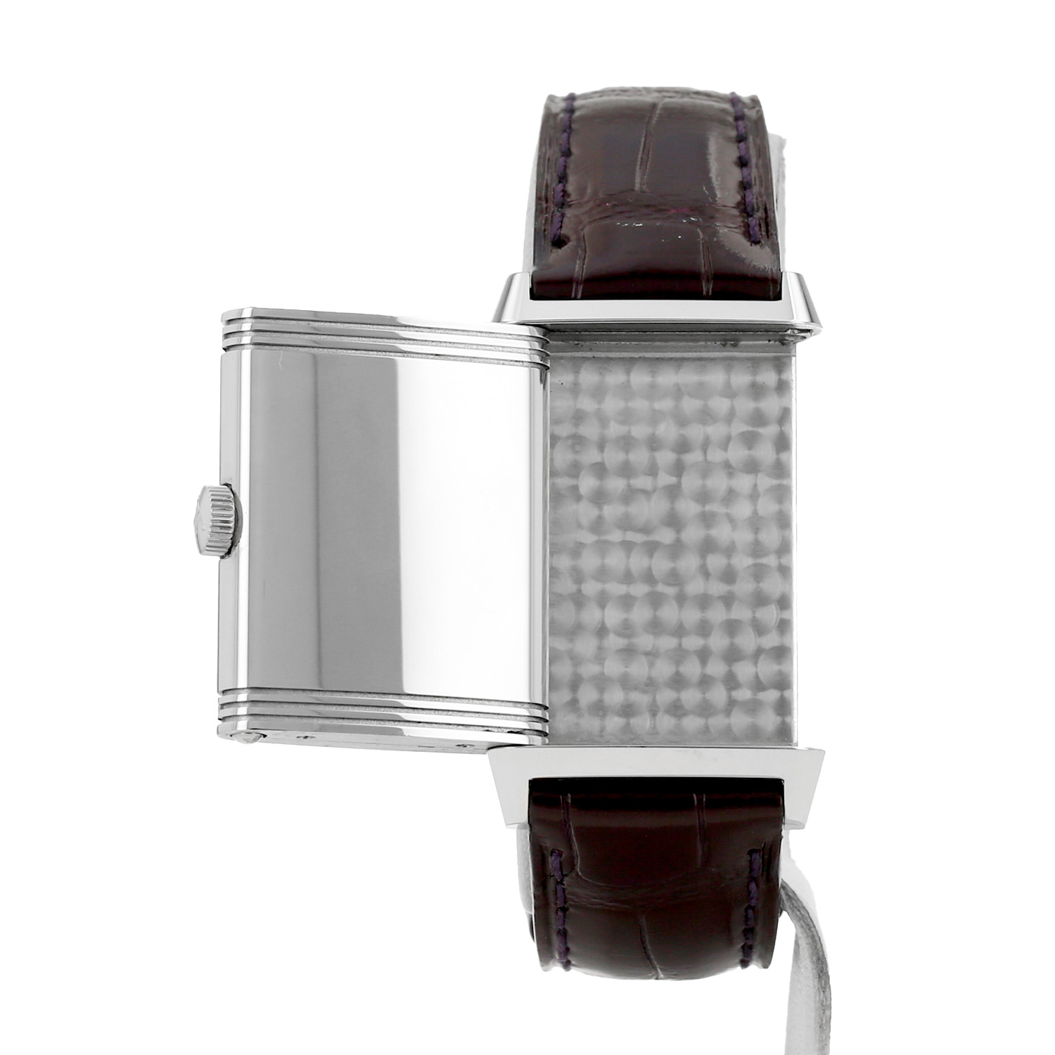 Jaeger-LeCoultre Reverso-Joaillerie  in stainless steel Ref: Jaeger-LeCoultre - 268.8.86  Circa 2010 - Detail D3