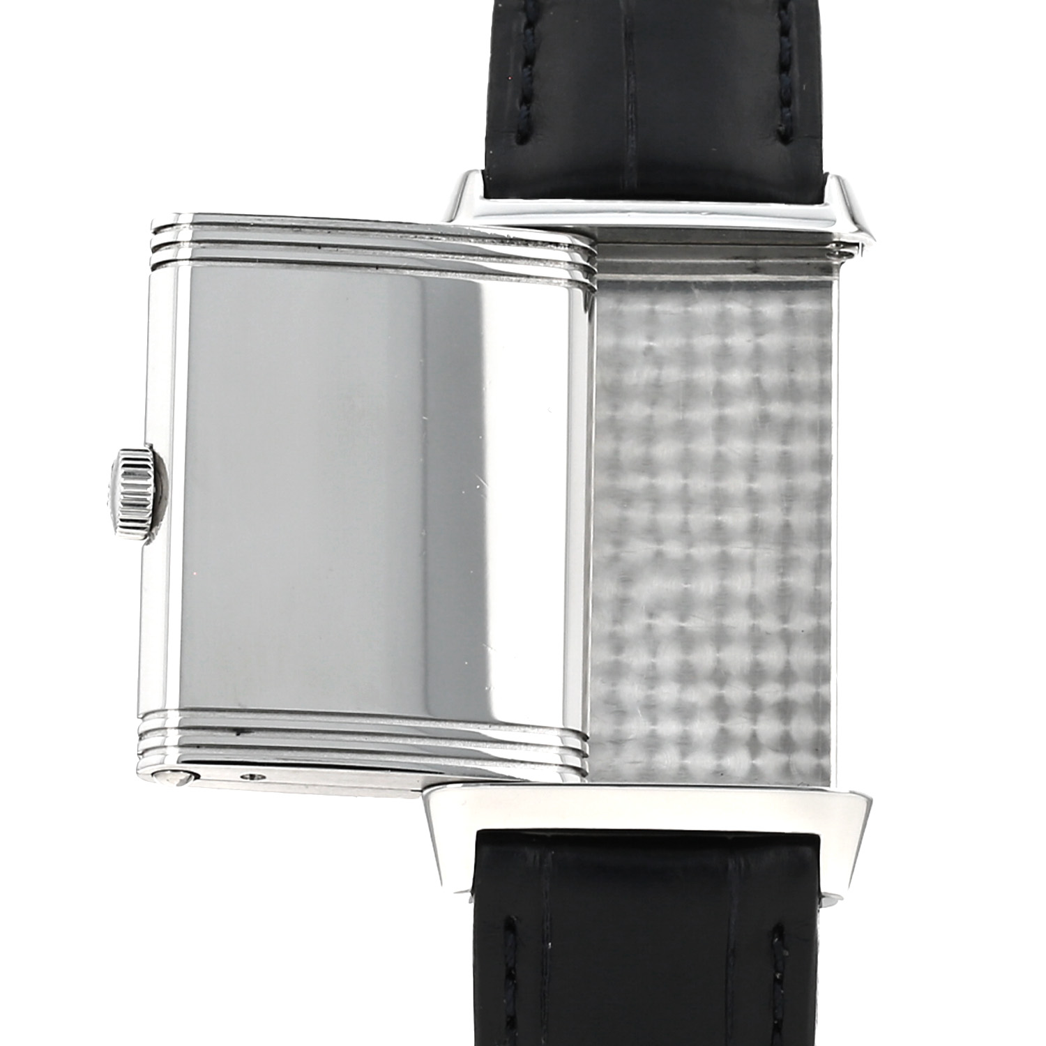 Jaeger-LeCoultre Reverso Grande Ultra Thin  in stainless steel Ref: Jaeger-LeCoultre - 268.8.86  Circa 2010 - Detail D3