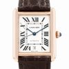 Montre Cartier Tank Solo grand modèle  en or rose et acier Ref: Cartier - 3514  Vers 2010 - 00pp thumbnail