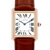 Cartier Tank Solo  large  in pink gold and stainless steel Ref: Cartier - 3167  Circa 2010 - 00pp thumbnail