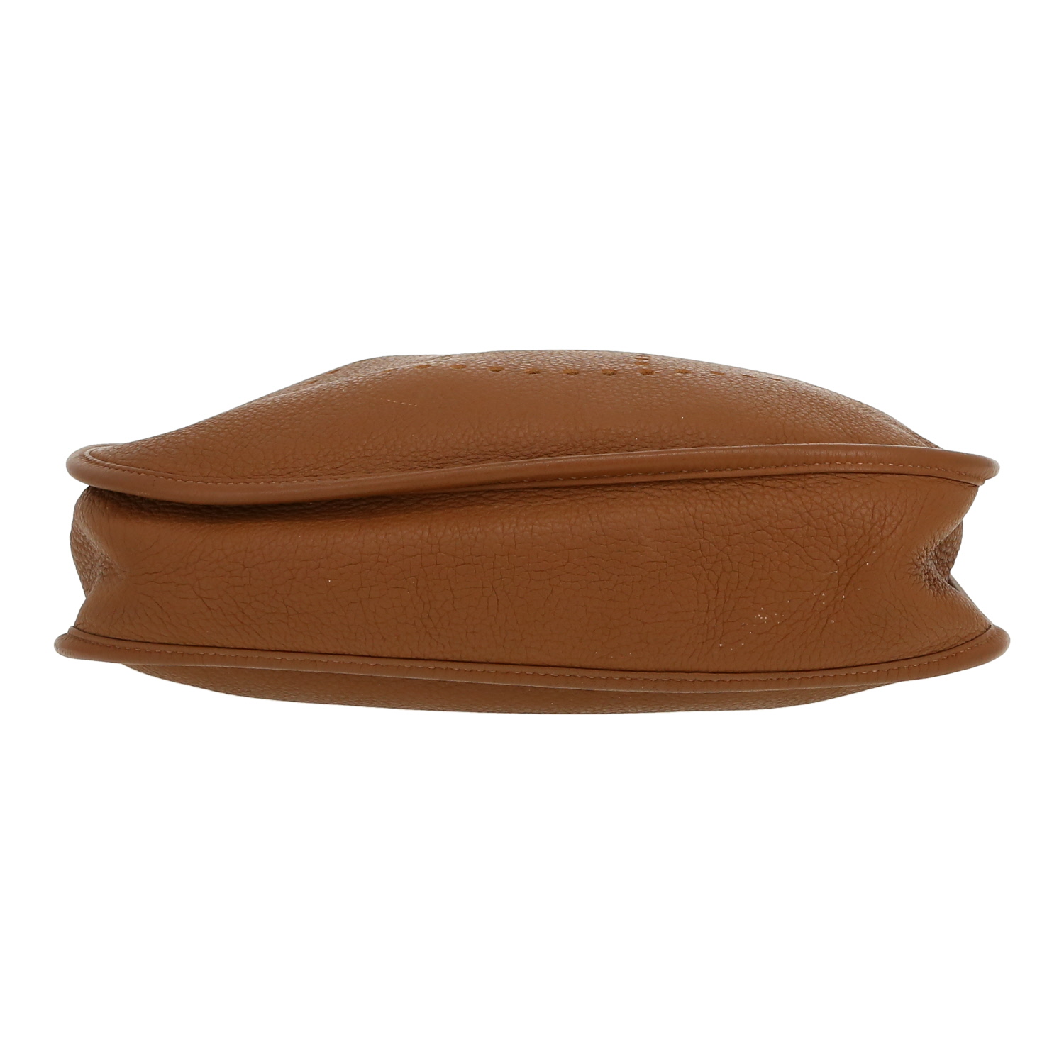 Bolso bandolera Hermès  Evelyne en cuero togo Alezan - Detail D1