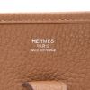 Hermès  Evelyne shoulder bag  in Biscuit togo leather - Detail D2 thumbnail