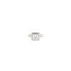 Bague Vintage  en or blanc et diamants - 360 thumbnail