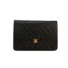 Sac bandoulière Chanel  Timeless en cuir matelassé noir - 360 thumbnail